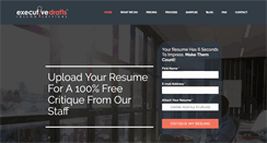 Desktop Screenshot of executivedrafts.com